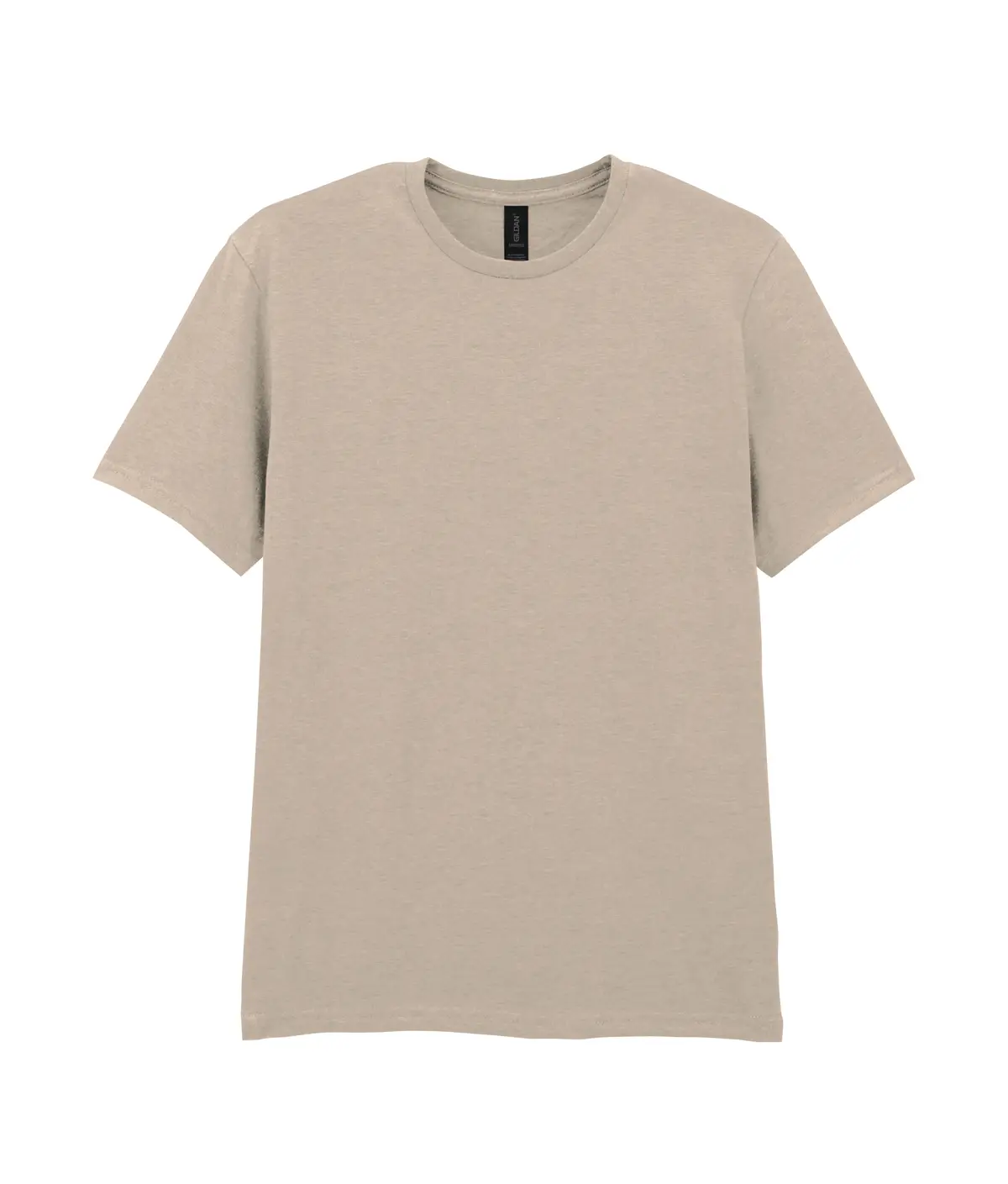 Gildan Softstyle Unisex T-Shirt – Sand – GD01 Sand Front