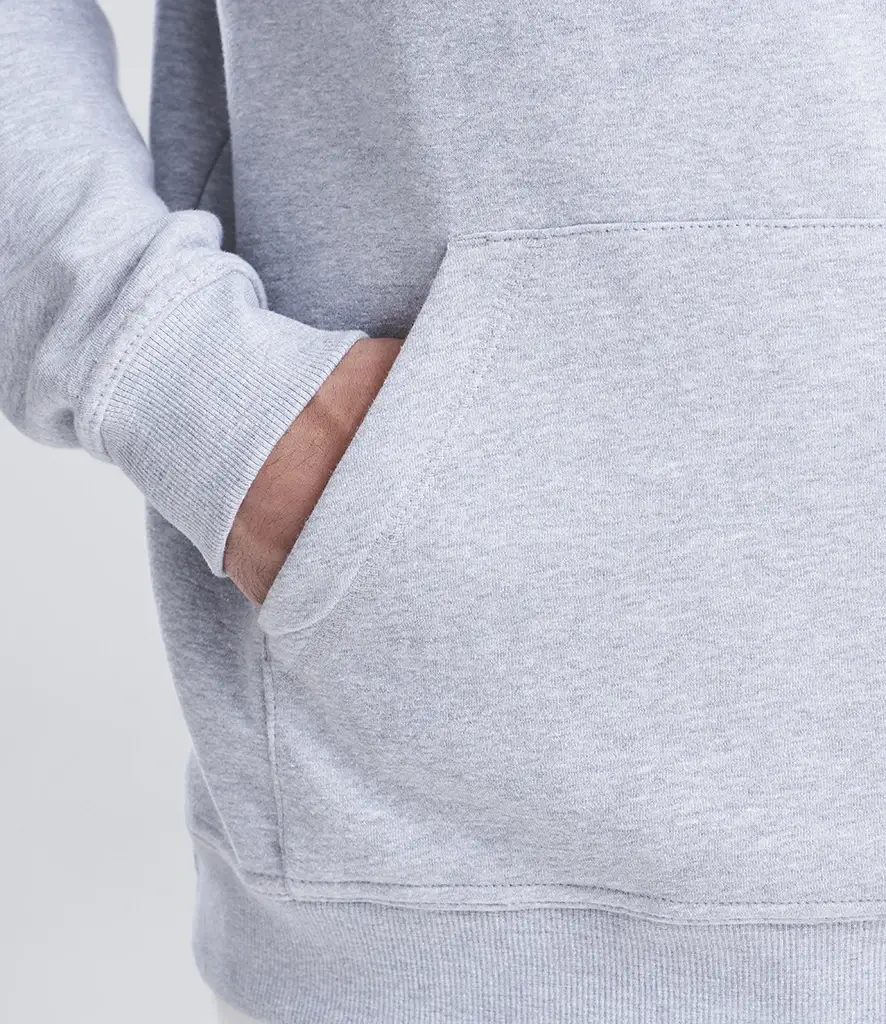 AWDis Just Hoods Heavyweight hoodie – Heather Grey – JH101 Heather Grey Model