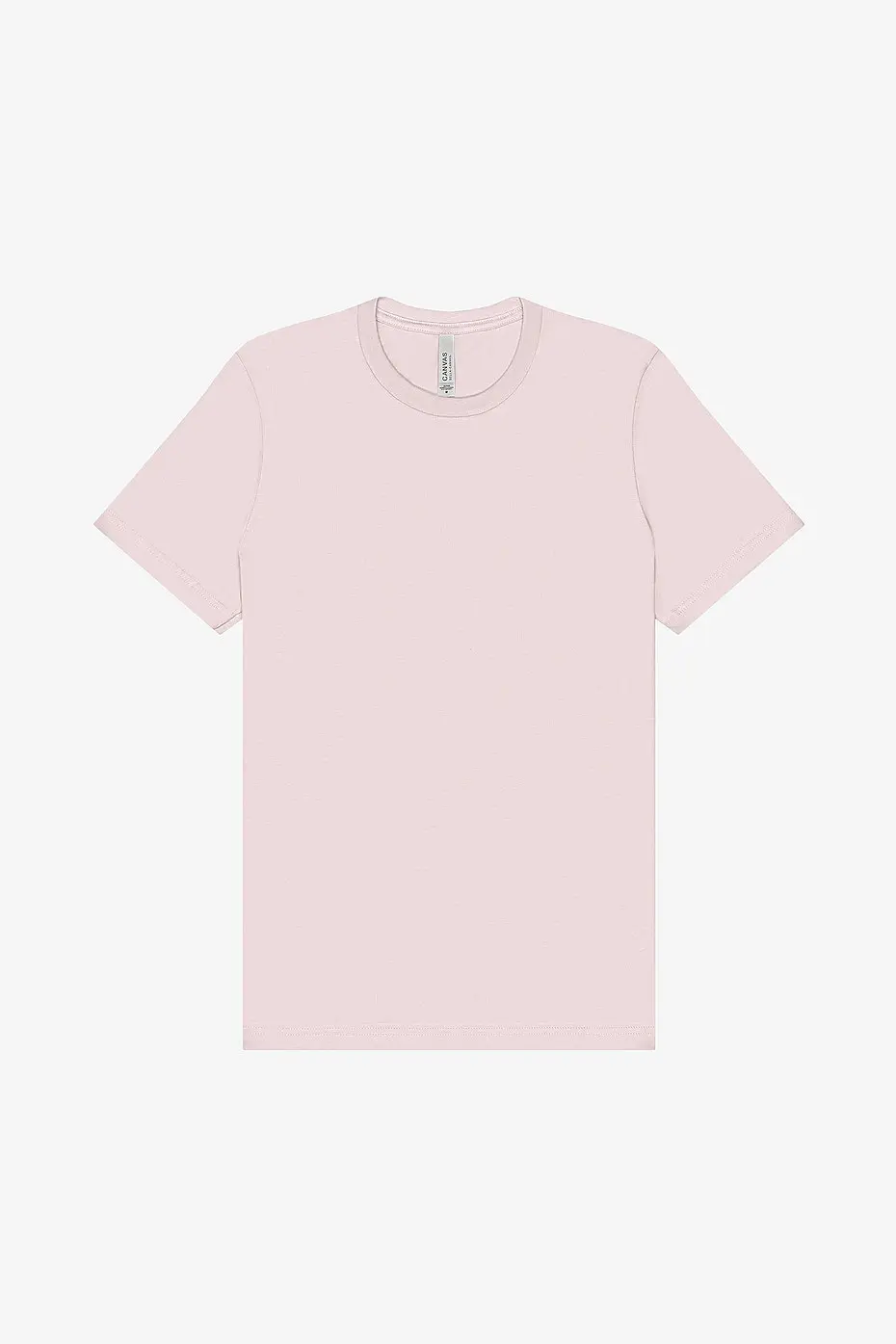 Bella+Canvas Unisex Jersey crew neck t-shirt – Soft Pink – photograph 4