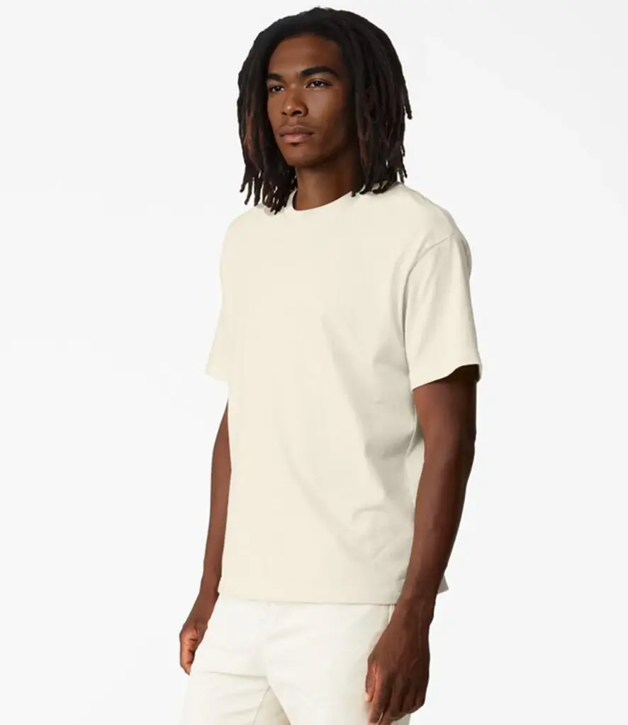 Bella+Canvas Unisex heavy boxy tee – Natural – CV3010 Natural Model
