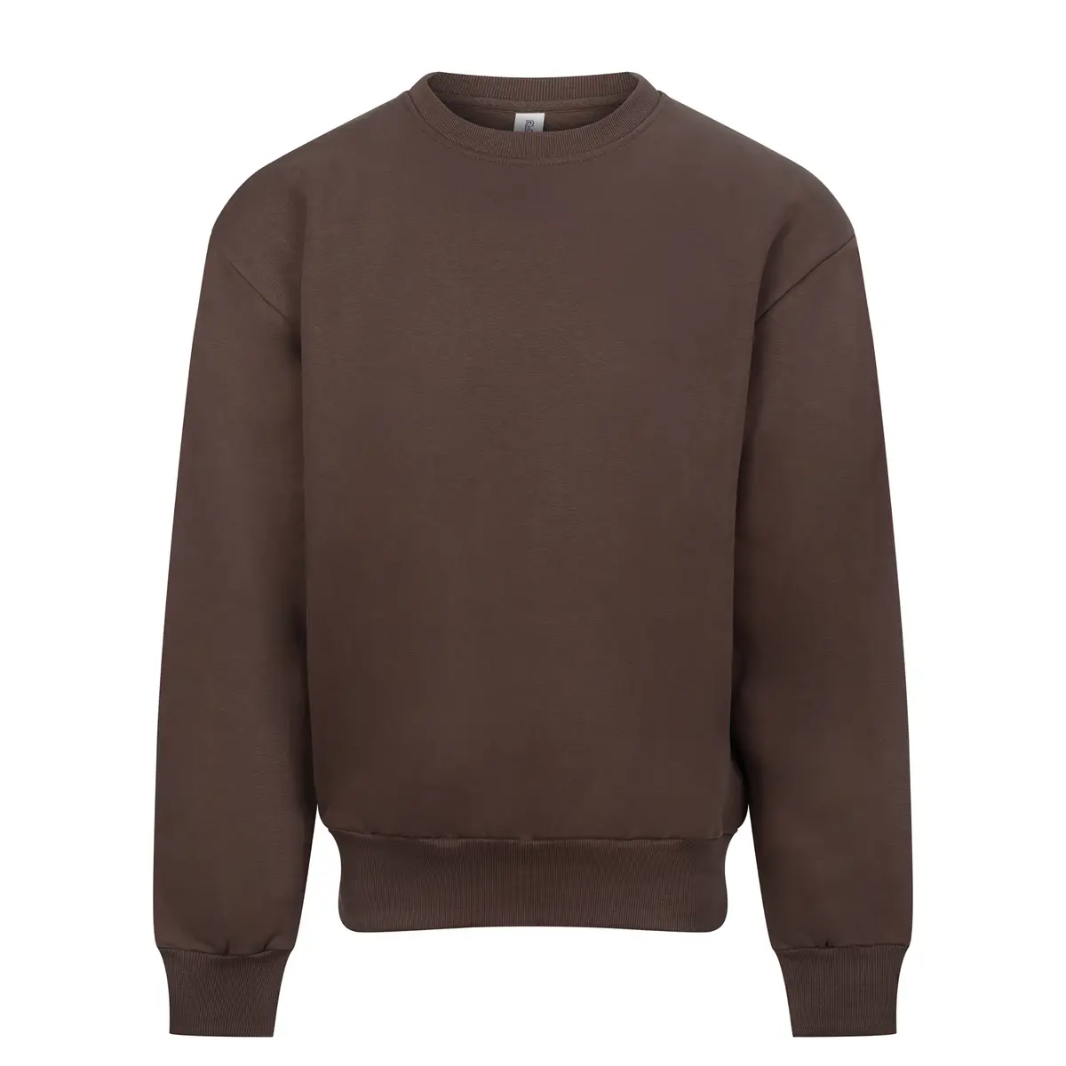 AWDis Just Hoods Signature heavyweight sweatshirt – Espresso – JH123 Espresso Front