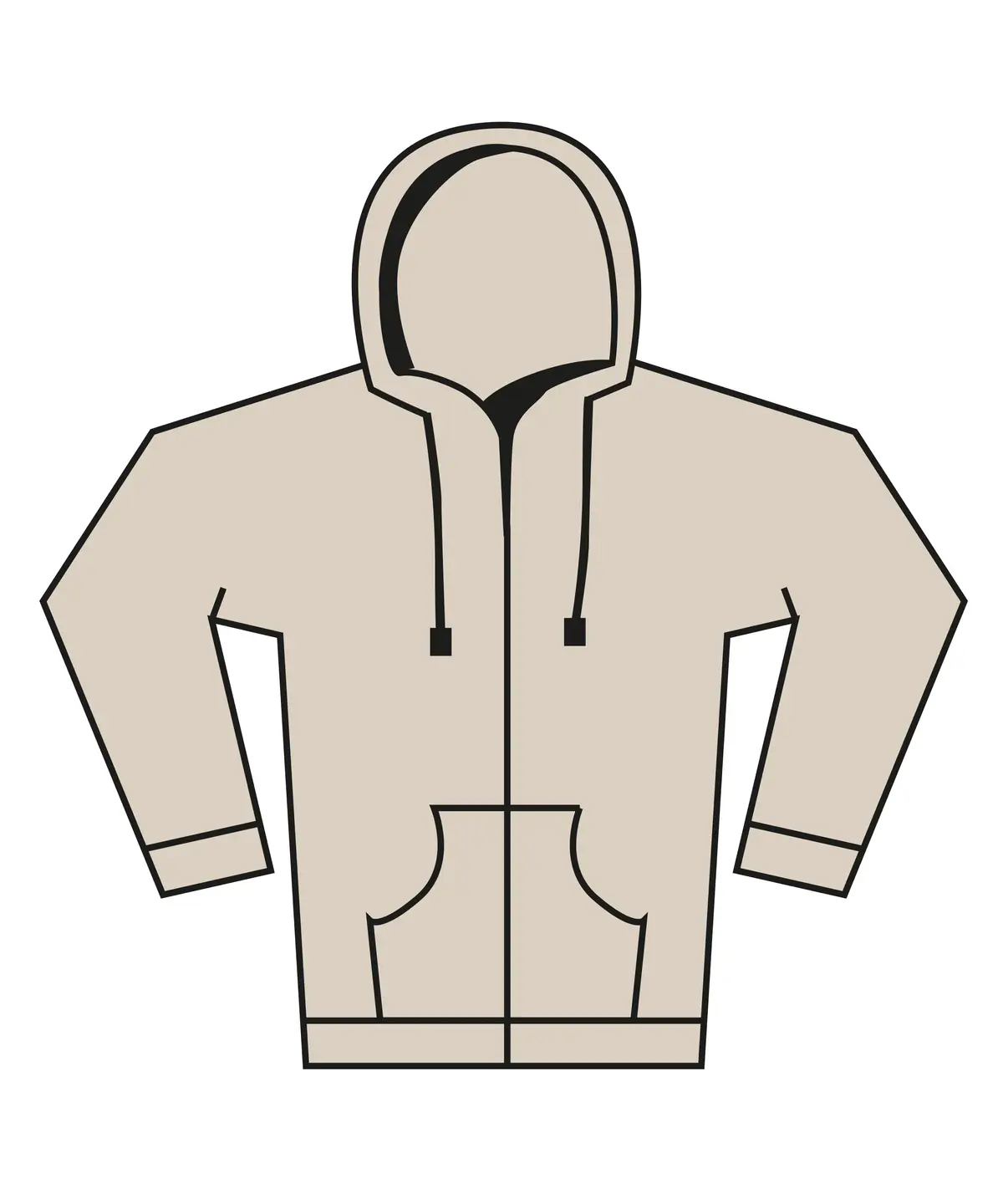 Bella+Canvas Unisex heavy full-zip hoodie – Dust