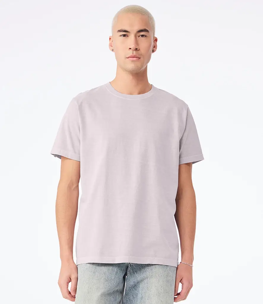 Bella+Canvas Unisex heavyweight washed tee – Washed Lavender – CV4810 Washed lavender Model