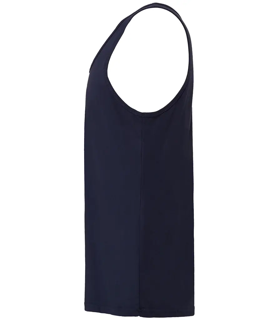 Bella+Canvas Unisex Jersey tank top – Navy – CV3480 Navy Left