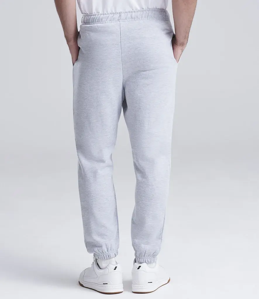 AWDis Just Hoods College cuffed sweatpants – Heather Grey – JH072 Heather Grey Model