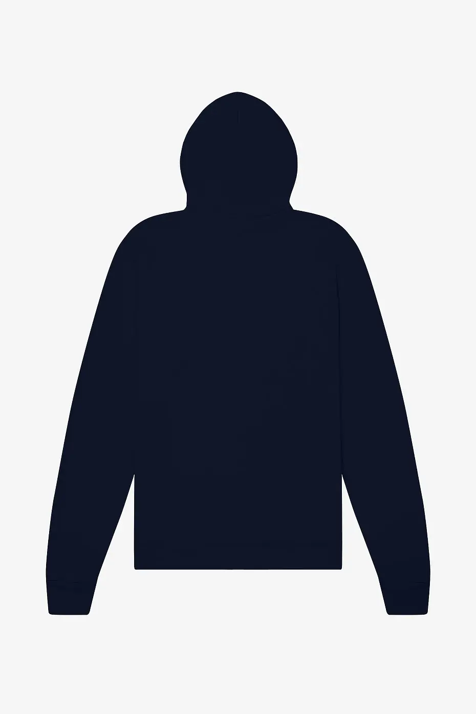 Bella+Canvas Unisex polycotton fleece full-zip hoodie – Navy – photograph 9