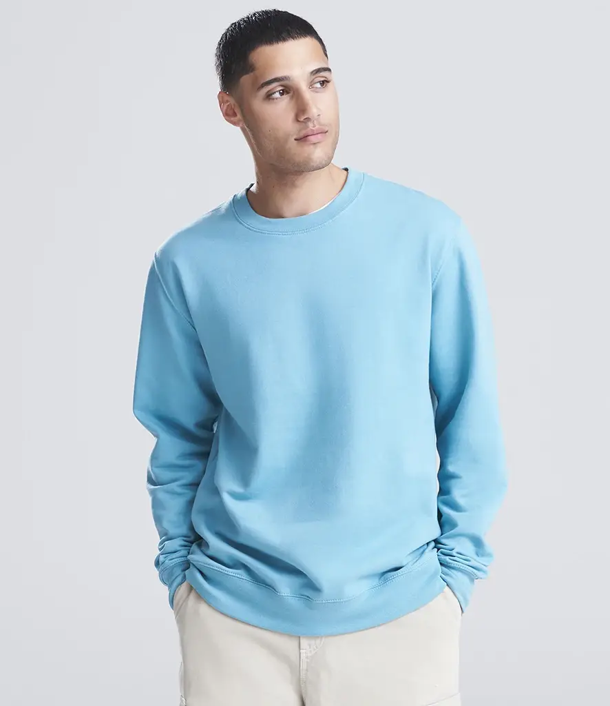AWDis Just Hoods AWDis sweatshirt – Seafoam – JH030 Seafoam Model