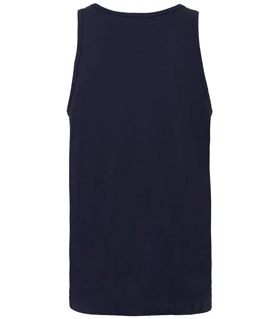 Bella+Canvas Unisex Jersey tank top – Navy – CV3480 Navy Back