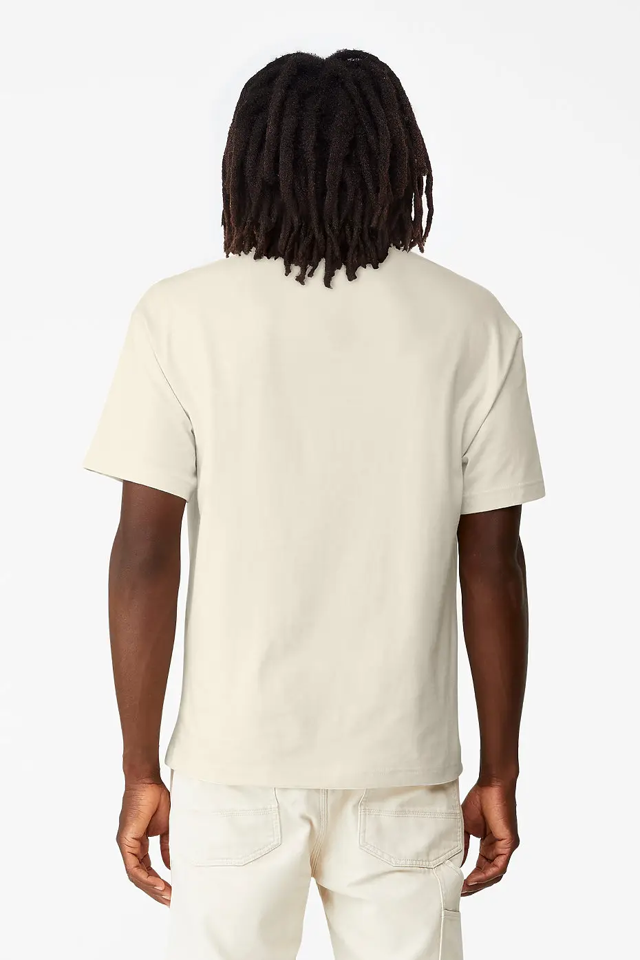 Bella+Canvas Unisex heavy boxy tee – Natural – photograph 3