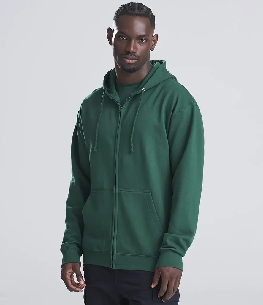 AWDis Just Hoods Zoodie – Bottle Green – JH050 Bottle Green Model