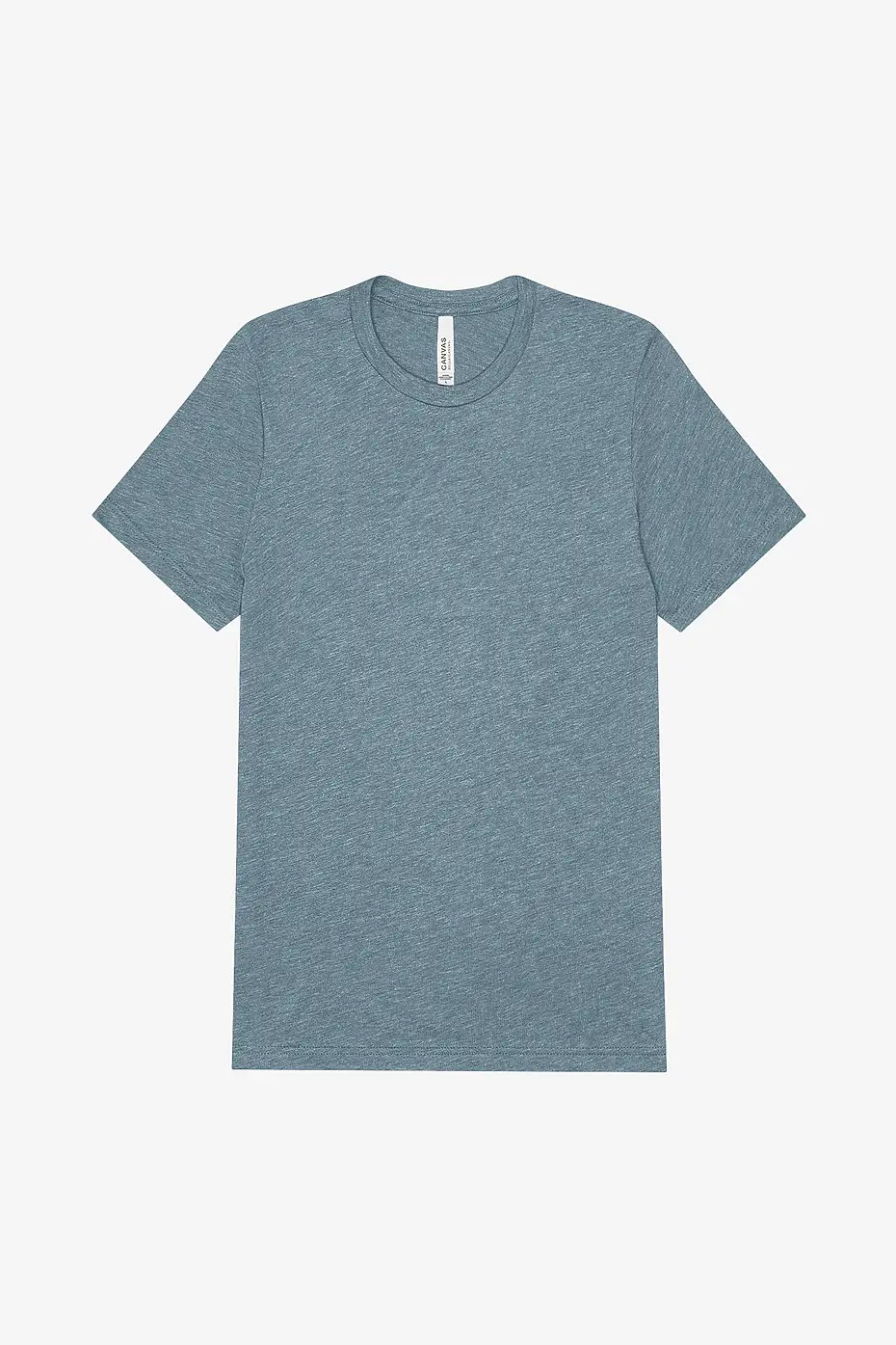 Bella+Canvas Unisex triblend crew neck t-shirt – Denim Triblend – photograph 4