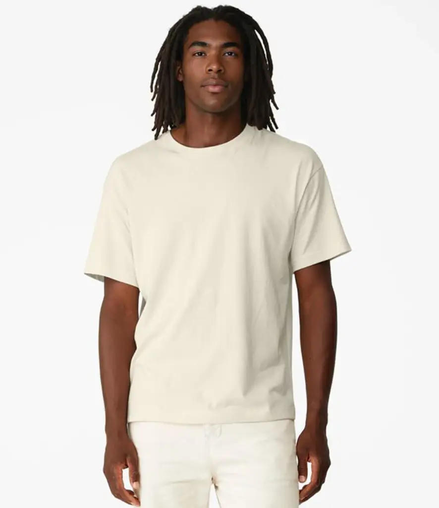 Bella+Canvas Unisex heavy boxy tee – Natural – CV3010 Natural Model