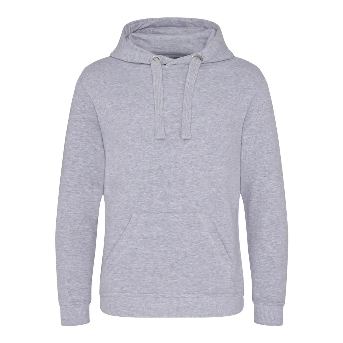 AWDis Just Hoods Heavyweight hoodie – Heather Grey – JH101 Heather Grey Front