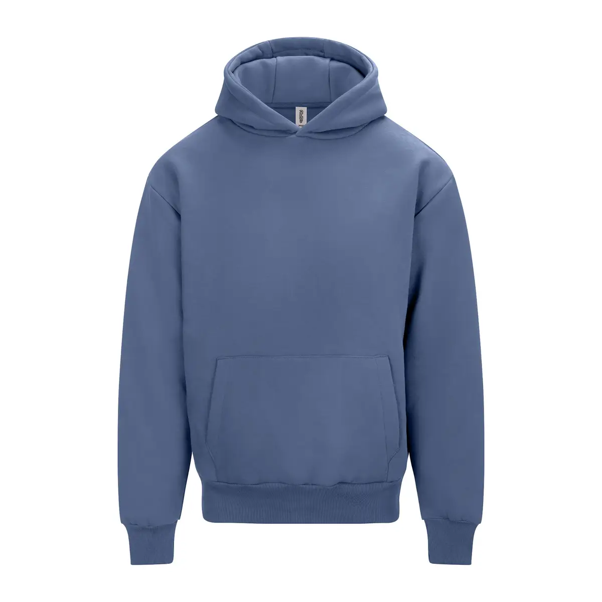 AWDis Just Hoods Signature heavyweight hoodie – Atlantic Blue – JH120 Atlantic Blue Front