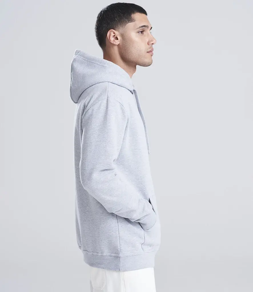 AWDis Just Hoods Heavyweight hoodie – Heather Grey – JH101 Heather Grey Model