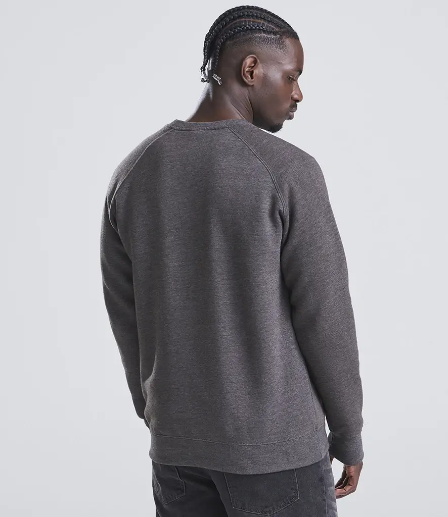AWDis Just Hoods Graduate heavyweight sweatshirt – Charcoal – JH130 Charcoal Model