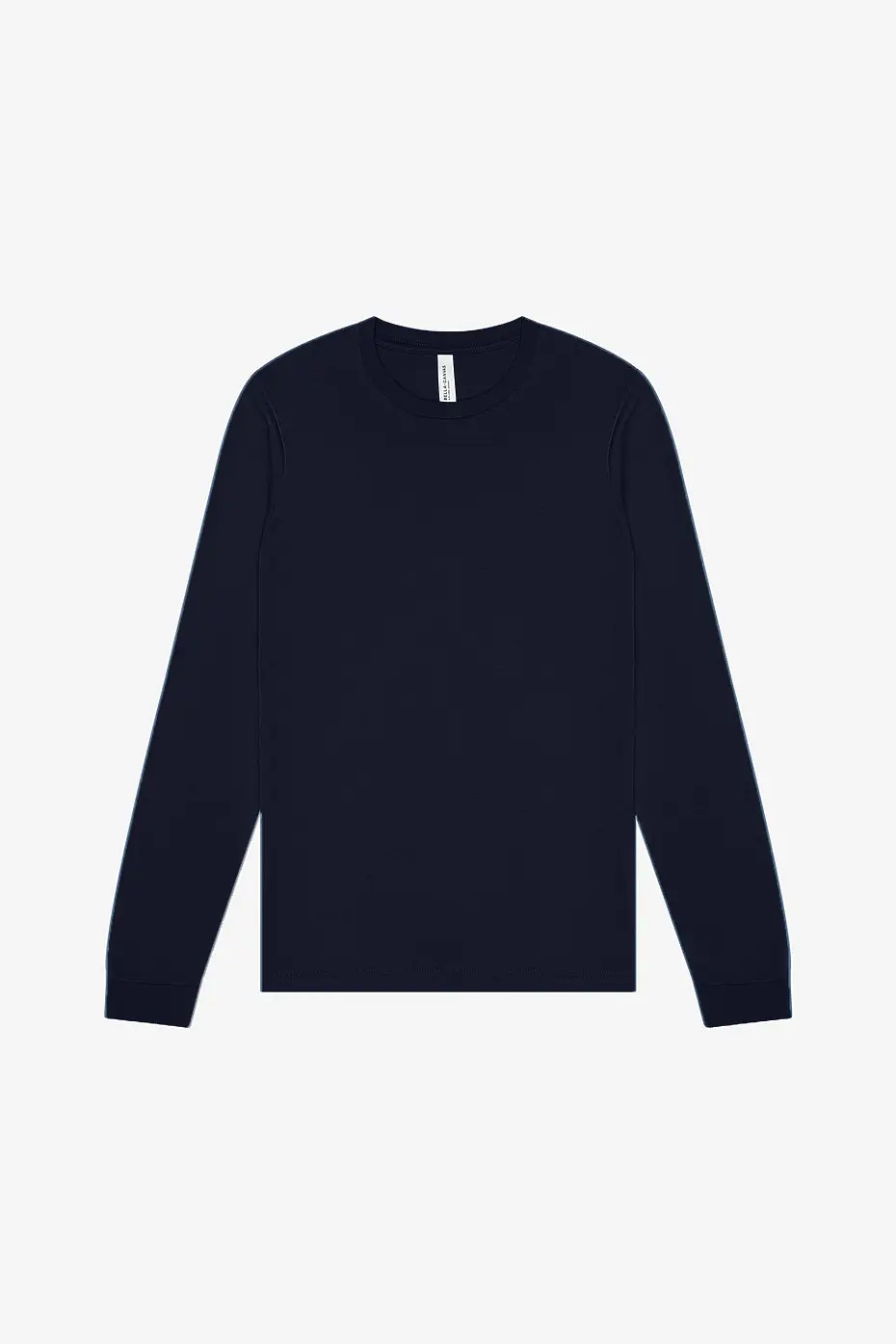 Bella+Canvas Unisex Jersey long sleeve tee – Navy – photograph 5