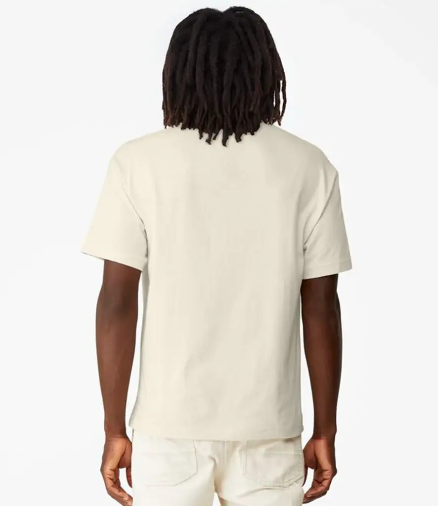 Bella+Canvas Unisex heavy boxy tee – Natural – CV3010 Natural Model