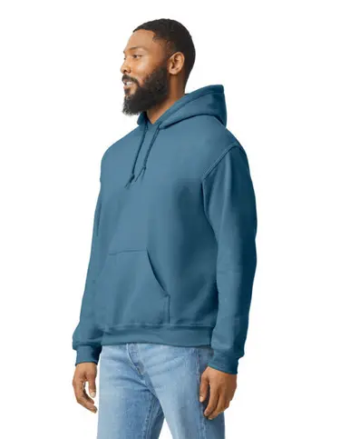 Gildan Heavy Blend hooded sweatshirt – Indigo Blue – photograph 3