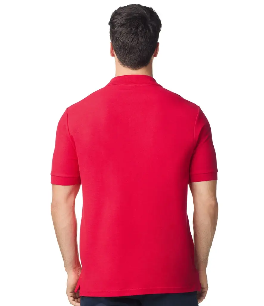 Gildan Hammer piqué sport shirt – Red – GD43 Red Model