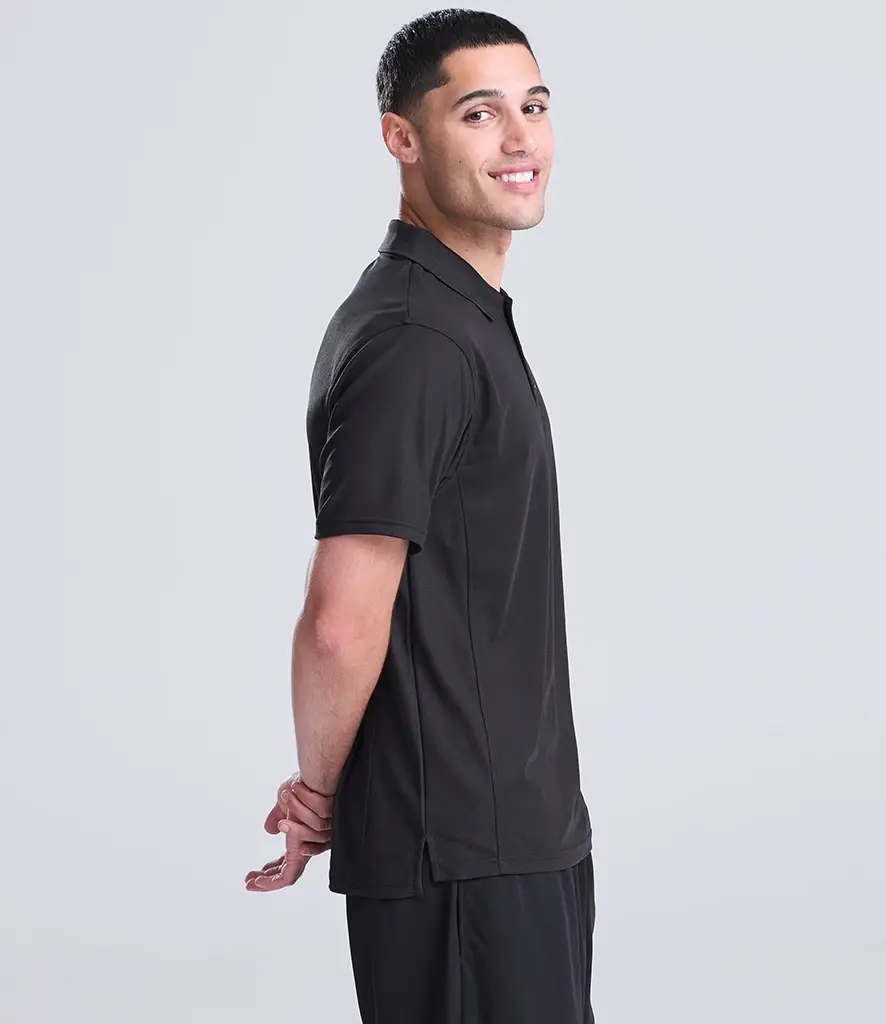 AWDis Just Cool SuperCool performance polo – Jet Black – JC041 Jet Black Model