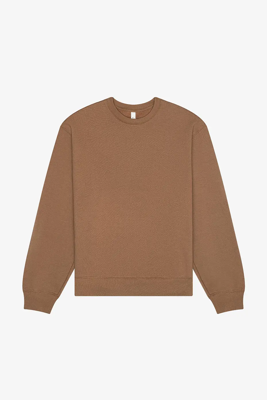 Bella+Canvas Unisex crew neck heavy sweatshirt – Vintage Brown – photograph 5