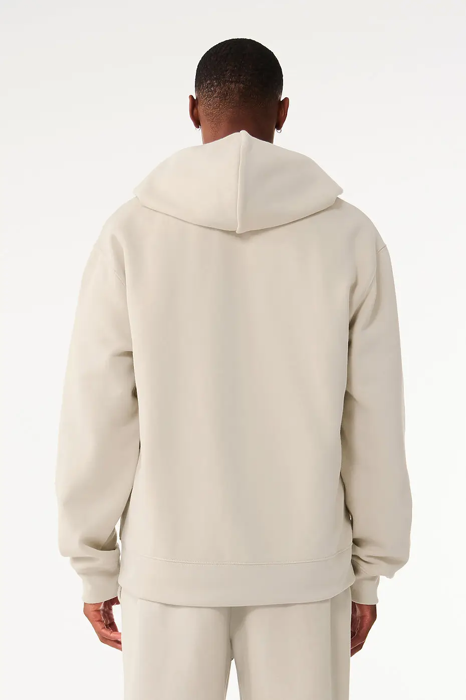 Bella+Canvas Unisex heavy full-zip hoodie – Dust – photograph 3