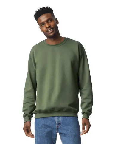 Gildan Heavy Blend Sweatshirt – Military Green – photograph 4