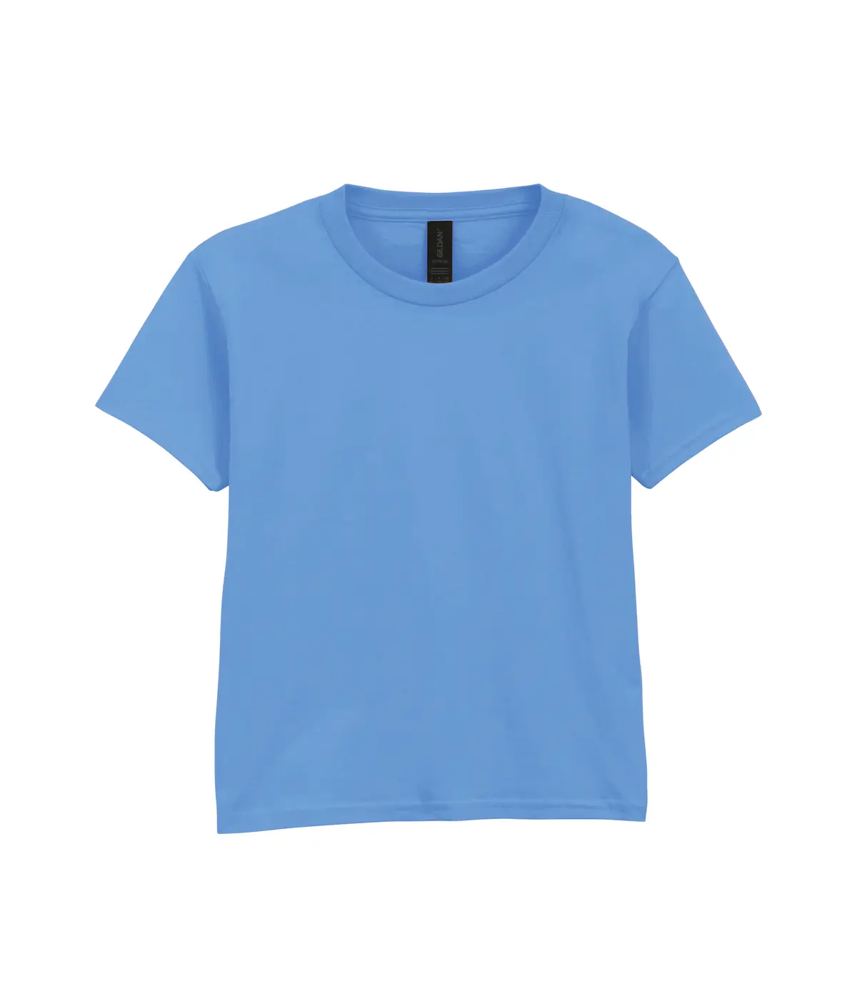 Gildan Softstyle youth ringspun t-shirt – Carolina Blue – GD01B Carolina Blue Front