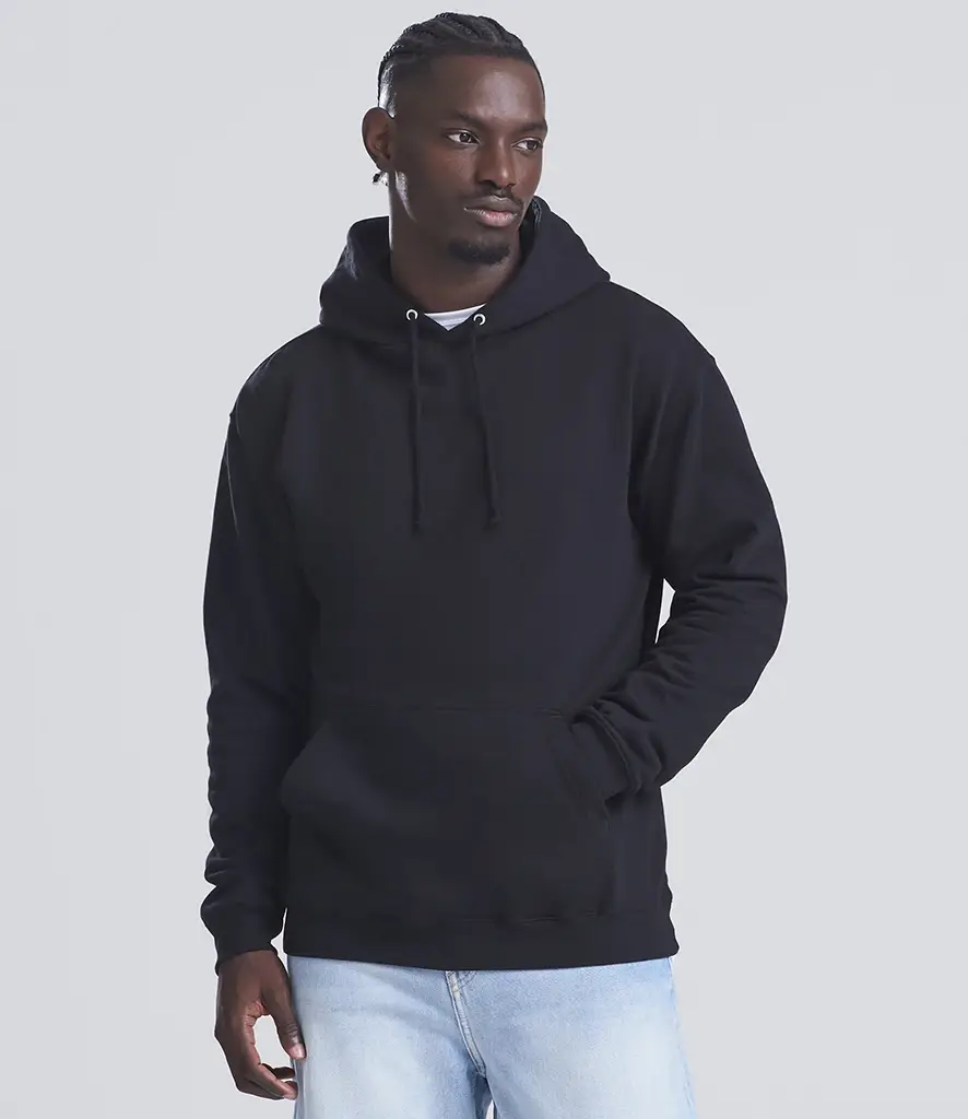AWDis College Hoodie – Deep Black
