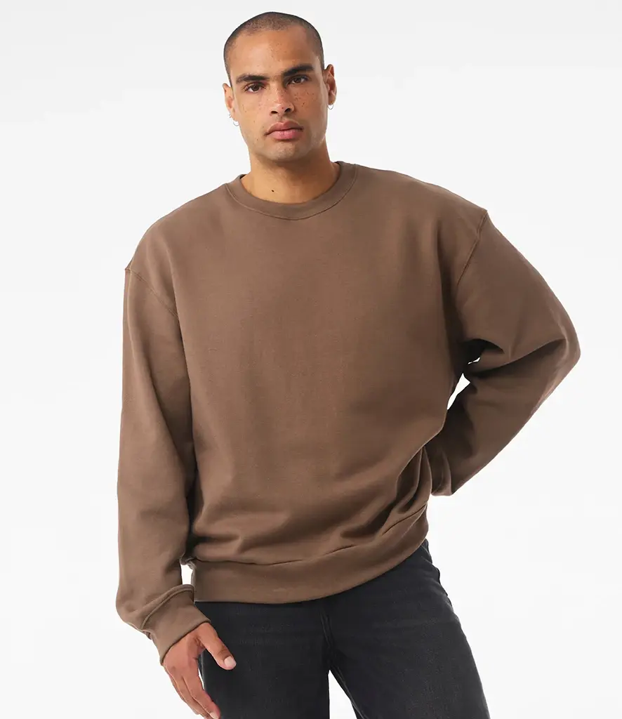Bella+Canvas Unisex crew neck heavy sweatshirt – Vintage Brown – CV4711 Vintage brown Model