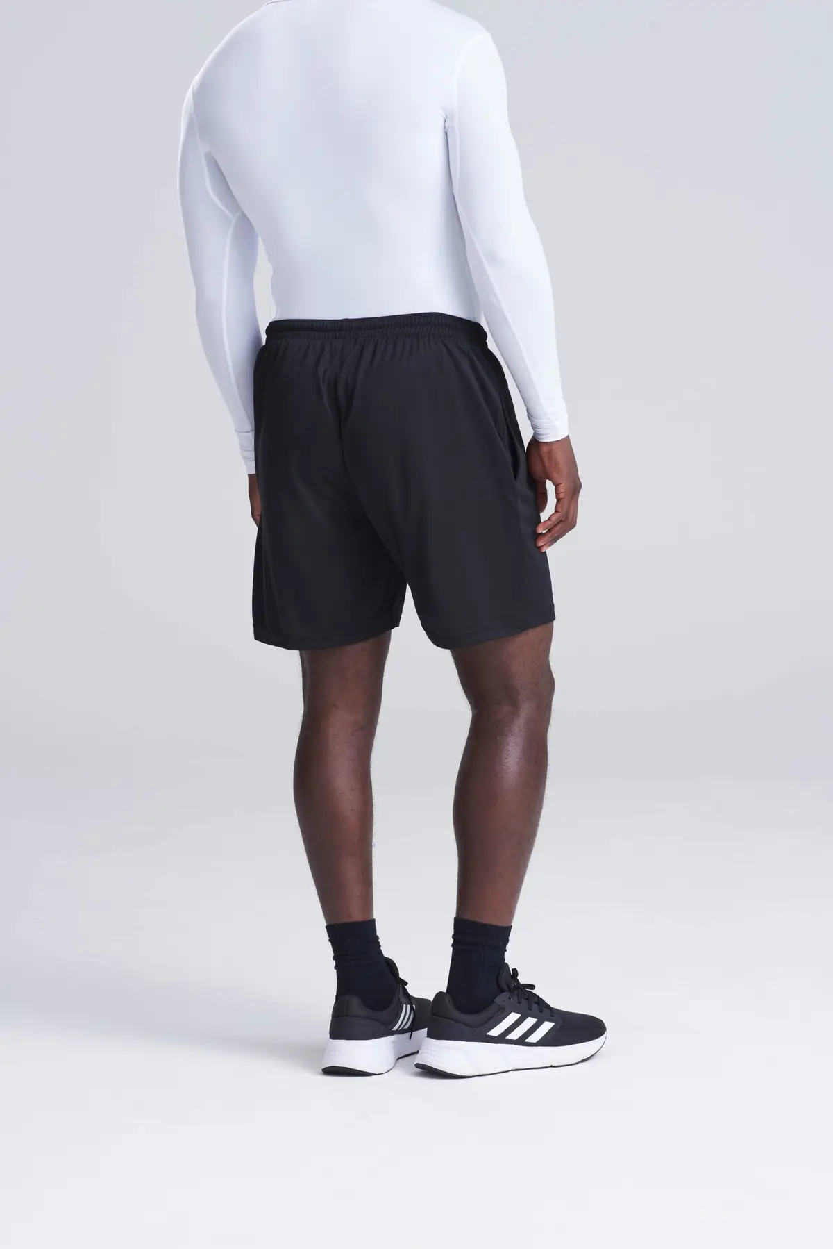 AWDis Just Cool Cool shorts – Jet Black – AWDis original on-model photograph