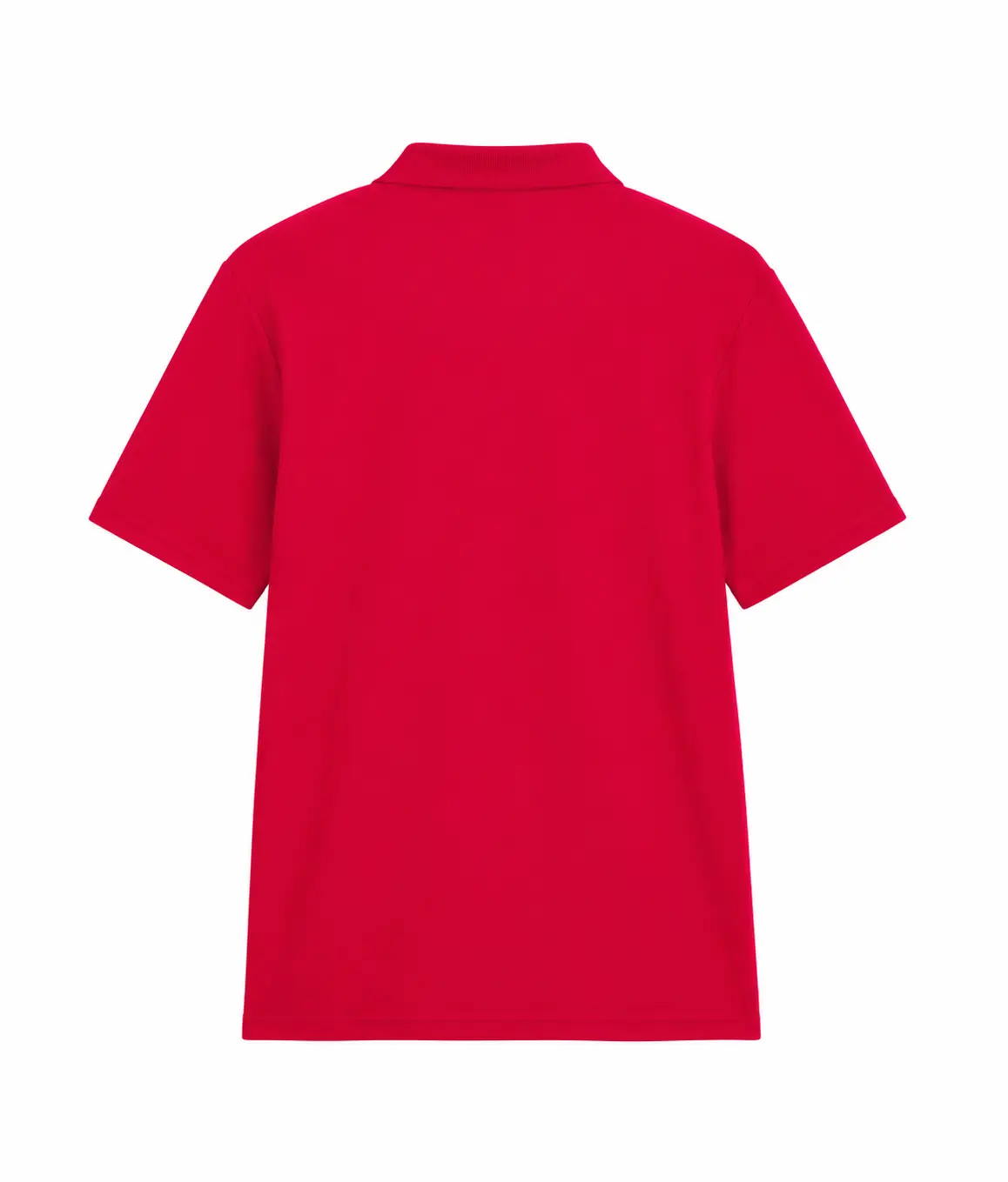 Gildan Softstyle adult double piqué polo – Red – Illustrative view: back
