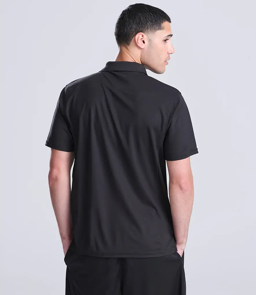 AWDis Just Cool SuperCool performance polo – Jet Black – JC041 Jet Black Model