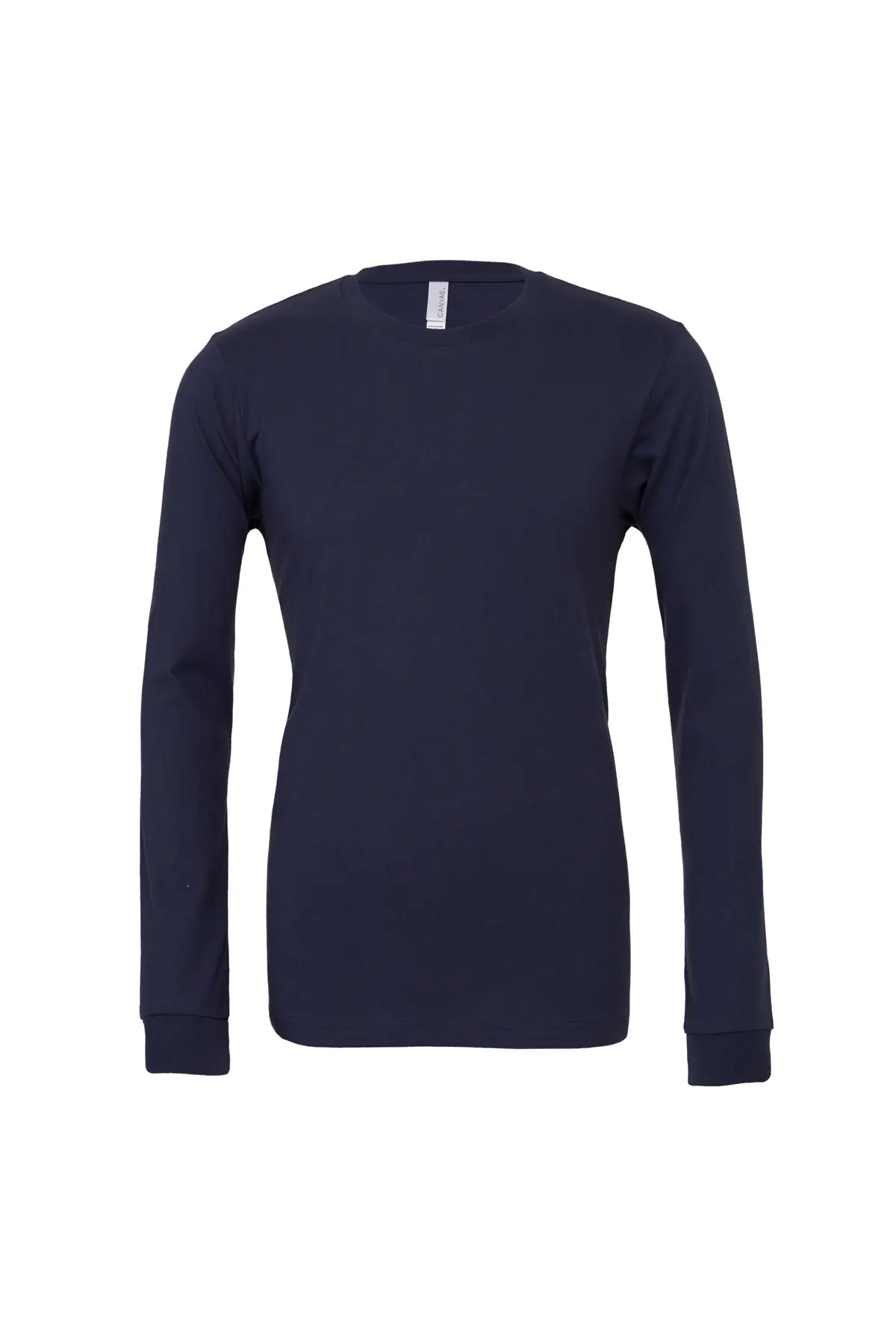 Bella+Canvas Unisex Jersey long sleeve tee – Navy