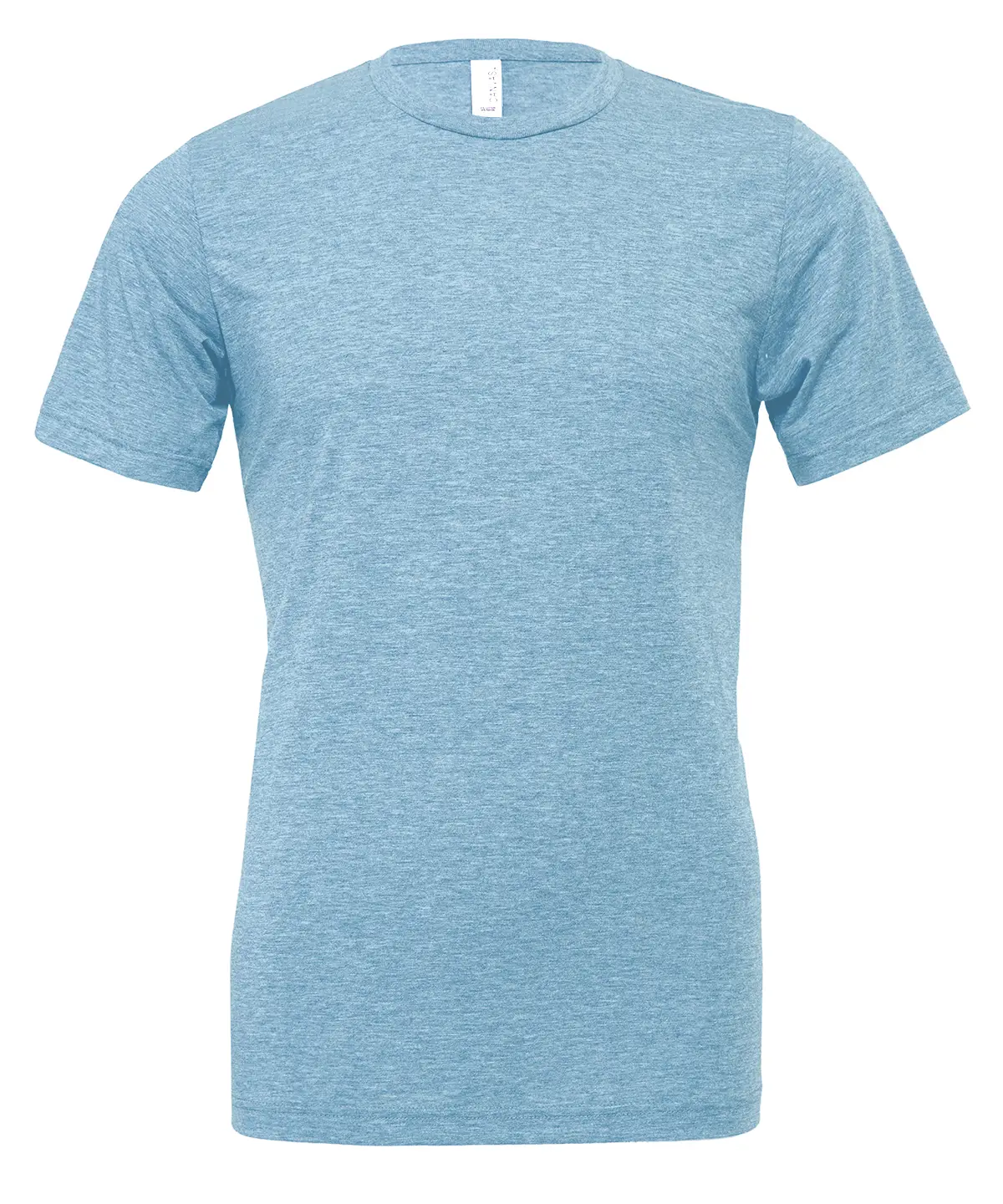 Bella+Canvas Unisex triblend crew neck t-shirt – Denim Triblend
