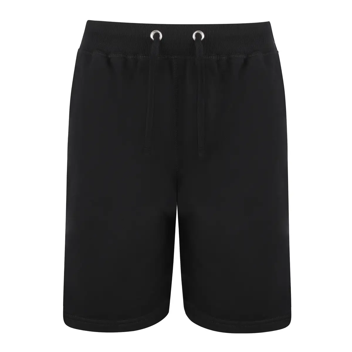 AWDis Just Hoods Campus shorts – Deep Black – Original product photograph: flat front