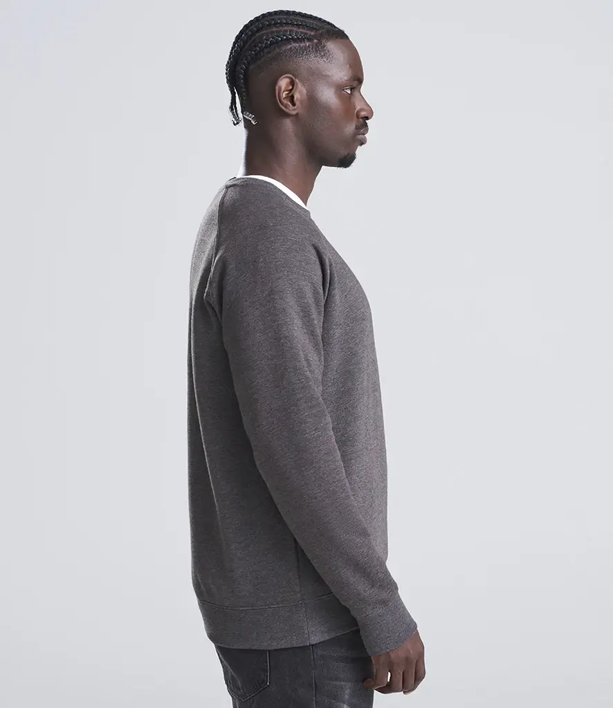 AWDis Just Hoods Graduate heavyweight sweatshirt – Charcoal – JH130 Charcoal Model