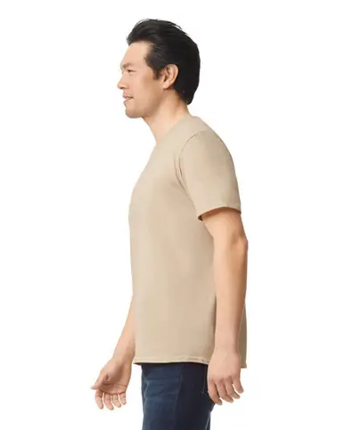 Gildan Softstyle Unisex T-Shirt – Sand – photograph 6